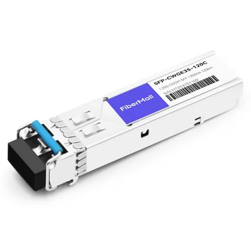 Netgear CWDM-SFP1G-EZX Compatible 1.25G CWDM SFP 1350nm 120km LC SMF DDM Transceiver Module
