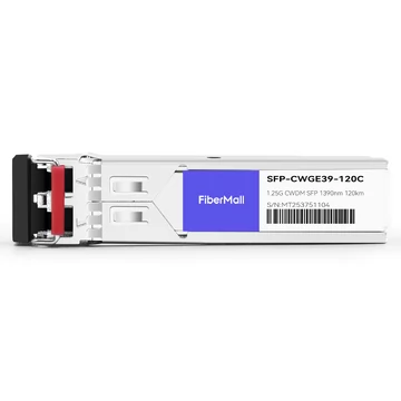 Netgear CWDM-SFP1G-EZX Compatible 1.25G CWDM SFP 1390nm 120km LC SMF DDM Transceiver Module