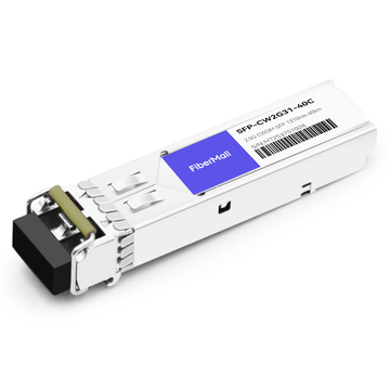 SFP-CW2G31-40C 2.5G CWDM SFP 1310nm 40km LC SMF DDM Transceiver Module