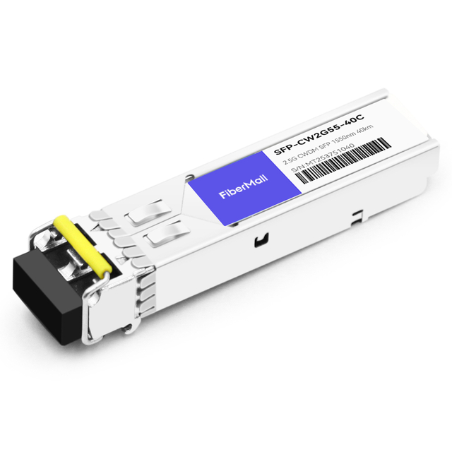 Трансивер 2500base CWDM SFP 1550 нм, 40 км | FiberMall