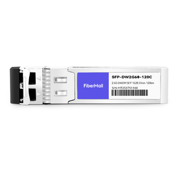 SFP-DW2G61-120C 2.5G DWDM SFP C61 100GHz 1528.77nm 120km LC SMF DDM Transceiver Module