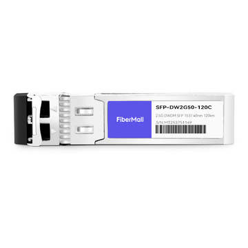 SFP-DW2G50-120C 2.5G DWDM SFP C50 100GHz 1537.40nm 120km LC SMF DDM Transceiver Module