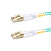 1m (3ft) Duplex OM3 Multimode LC UPC to LC UPC LSZH Fiber Optic Cable