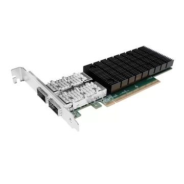 Intel® E830CCAM1 200G Ethernet Network Adapter Configurable as 1x200Gb or 2x100Gb connections，PCle5.0x8 or PCle 4.0x l6 Dual port QSFP56