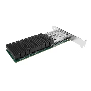 Intel® E830CCAM1 200G Ethernet Network Adapter Configurable as 1x200Gb or 2x100Gb connections，PCle5.0x8 or PCle 4.0x l6 Dual port QSFP56