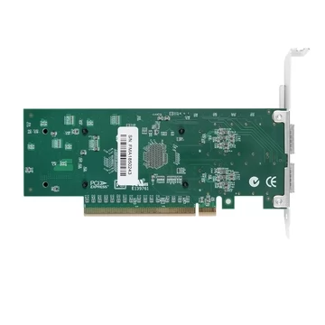 Intel® E830CCAM1 200G Ethernet Network Adapter Configurable as 1x200Gb or 2x100Gb connections，PCle5.0x8 or PCle 4.0x l6 Dual port QSFP56