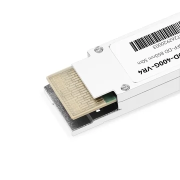 QSFP-DD-400G-VR4 400G QSFP-DD VR4 PAM4 850nm 50m MPO-12 OM4 FEC Optical Transceiver Module
