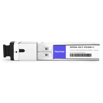 EPON-OLT-PX20I++ EPON OLT SFP TX-1.25G/RX-1.25G TX-1490nm/RX-1310nm PX20++ 20km SC SMF DDM Industrial Transceiver Modules