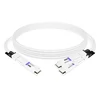 NVIDIA MCP7Y00-N003-FLT Compatible 3m (10ft) 800G Twin-port OSFP to 2x400G Flat Top OSFP InfiniBand NDR Breakout DAC