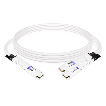 OSFP8-2OSFP4-PC3M-FLT 3m (10ft) 800G Twin-port OSFP to 2x400G Flat Top OSFP InfiniBand NDR Breakout DAC