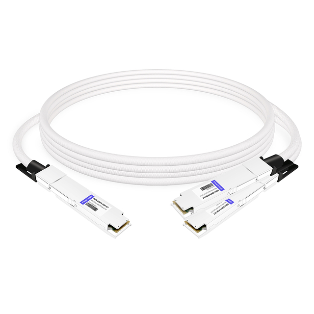 NVIDIA MCP7Y00-N003-FLT 800G OSFP Breakout DAC FLT 3m | FiberMall