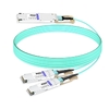 NVIDIA MFA7U10-H003-FLT (980-9I41Y-00H003) Compatible 3m (10ft) 400G OSFP RHS/Flat Top to 2x200G QSFP56 InfiniBand HDR Active Optical Splitter Cable