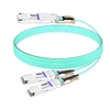 NVIDIA MFA7U10-H015-FLT (980-9I114-00H015) Compatible 15m (49ft) 400G OSFP RHS/Flat Top to 2x200G QSFP56 InfiniBand HDR Active Optical Splitter Cable