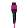 3m (10ft) 16 Fiber Low Insertion Loss Female to Female  MPO Trunk Cable Polarity B LSZH OM4 50/125 Multimode Fiber APC