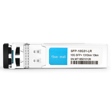 Alcatel-Lucent iSFP-10G-LR Compatible 10G SFP+ LR 1310nm 10km LC SMF DDM Transceiver Module