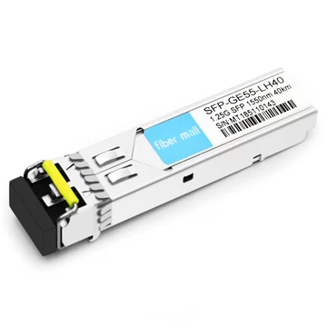 Ruijie MINI-GBIC-ZX50-SM1550 Compatible 1000Base ZX SFP 1550nm 50km LC SMF DDM Transceiver Module