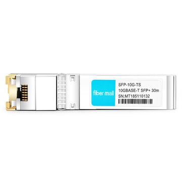 Fortinet FN-TRAN-SFP+GC Compatible 10G T Copper SFP+ 30m RJ45 without DDM Transceiver Module
