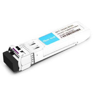 Module émetteur-récepteur Brocade 10G-SFPP-BXD-80K compatible 10G BX SFP + BIDI TX1490nm / RX1550nm 80 km LC SMF DDM