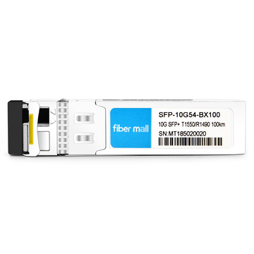 جونيبر EX-SFP-10GE-BX54-100 متوافق مع 10G BX SFP + BIDI TX1550nm / RX1490nm 100km LC SMF DDM وحدة الإرسال والاستقبال