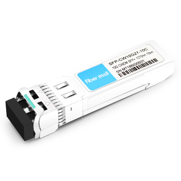 Module émetteur-récepteur Cisco CWDM-SFP10G-1270-10 compatible 10G CWDM SFP + 1270nm 10 km LC SMF DDM