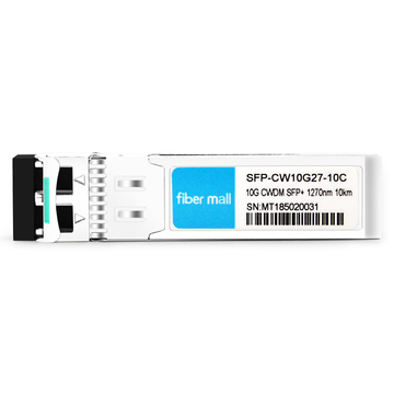 Module émetteur-récepteur Cisco CWDM-SFP10G-1270-10 compatible 10G CWDM SFP + 1270nm 10 km LC SMF DDM