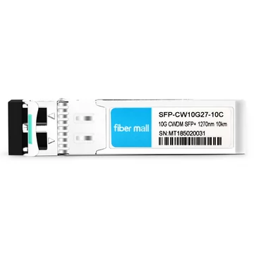 SFP-CW10G27-10C 10G CWDM SFP + 1270nm 10km LC SMF DDM وحدة الإرسال والاستقبال