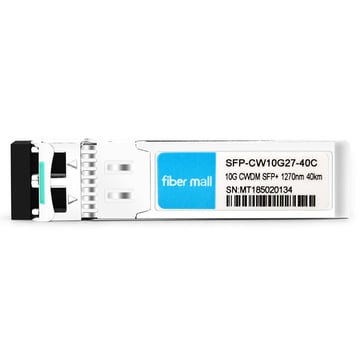 SFP-CW10G27-40C 10G CWDM SFP + 1270nm 40km LC SMFDDMトランシーバーモジュール