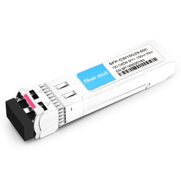 Módulo transceptor SFP-CW10G29-60C 10G CWDM SFP + 1290nm 60km LC SMF DDM