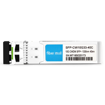 Brocade XBR-SFP8G1330-40 호환 10G CWDM SFP+ 1330nm 40km LC SMF DDM 트랜시버 모듈