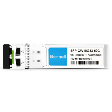 SFP-CW10G33-60C 10G CWDM SFP + 1330 nm 60 km LC SMF DDM-Transceiver-Modul