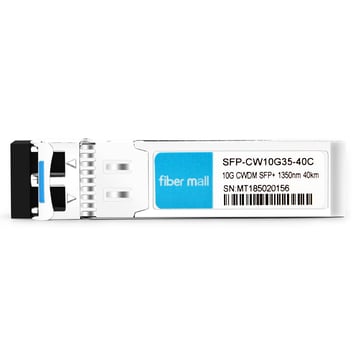 Módulo transceptor SFP-CW10G35-40C 10G CWDM SFP + 1350nm 40km LC SMF DDM