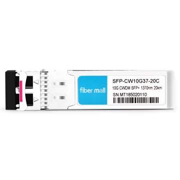 Módulo transceptor SFP-CW10G37-20C 10G CWDM SFP + 1370nm 20km LC SMF DDM