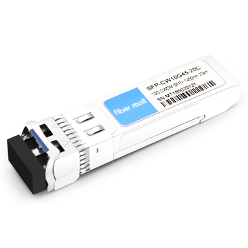 Módulo transceptor 10G CWDM SFP + 45nm 20km LC SMF DDM compatible con Juniper Networks EX-SFP-10GE-CWE1450-20