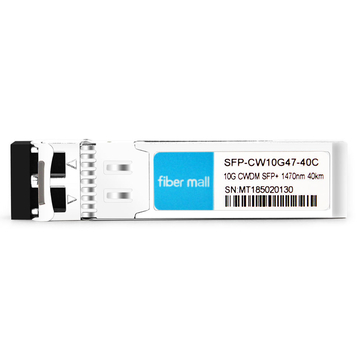 Cisco CWDM-SFP10G-1470 متوافق مع 10G CWDM SFP + 1470nm 40km LC SMF DDM Transceiver Module