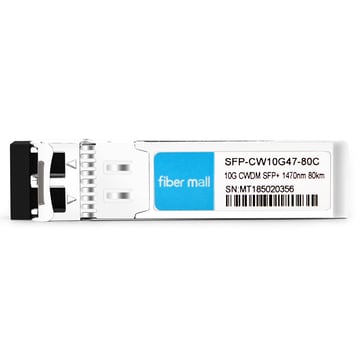 Module émetteur-récepteur HPE CWDM-SFP10G-1470 compatible 10G CWDM SFP + 1470nm 80 km LC SMF DDM