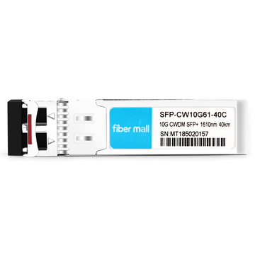 Brocade XBR-SFP8G1610-40 호환 10G CWDM SFP+ 1610nm 40km LC SMF DDM 트랜시버 모듈