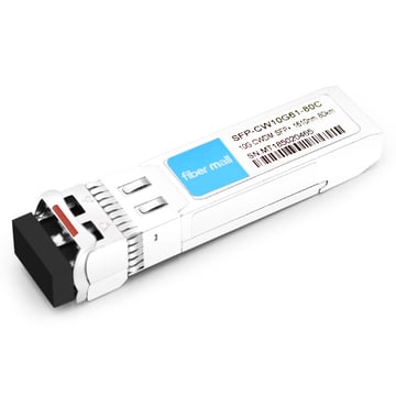 Module émetteur-récepteur Brocade XBR-SFP8G1610-80 Compatible 10G CWDM SFP + 1610nm 80km LC SMF DDM