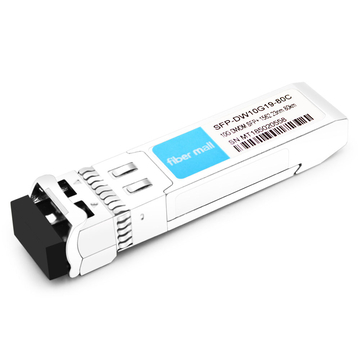 Extremes DWDM-SFP10G-62.23-kompatibles 10G DWDM SFP + C19 100GHz 1562.23nm 80 km LC SMF DDM-Transceiver-Modul