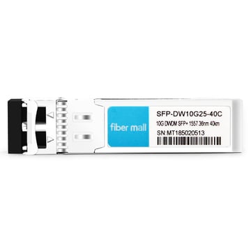 MRV SFP-10GDWER-25 Compatible 10G DWDM SFP + C25 100GHz 1557.36nm 40km LC SMF DDM Módulo transceptor