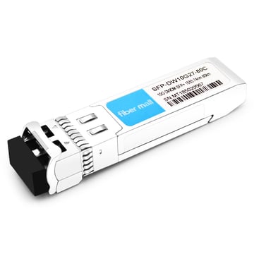 Cisco DWDM-SFP10G-55.74 Compatible 10G DWDM SFP + C27 100GHz 1555.74nm 80km LC SMF DDM Módulo transceptor