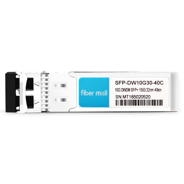 Extreme DWDM-SFP10G-53.32 Compatible 10G DWDM SFP + C30 100GHz 1553.32nm 40km LC SMF DDM Módulo transceptor