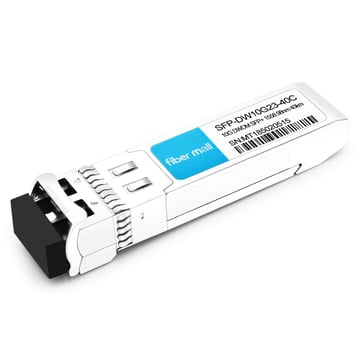 Extreme DWDM-SFP10G-58.98 Compatible 10G DWDM SFP + C23 100GHz 1558.98nm 40km LC SMF DDM Módulo transceptor