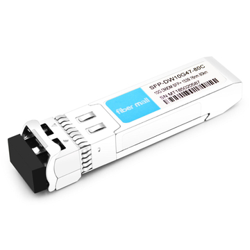 Extremes DWDM-SFP10G-39.76-kompatibles 10G DWDM SFP + C47 100GHz 1539.76nm 80 km LC SMF DDM-Transceiver-Modul