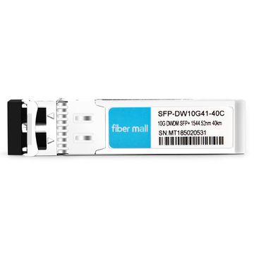 Cisco DWDM-SFP10G-44.52 호환 10G DWDM SFP + C41GHz 100nm 1544.52km LC SMF DDM 트랜시버 모듈