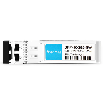 وحدة الإرسال والاستقبال من جونيبر نتوركس QFX-SFP-16GFC-SW متوافقة مع 16G SFP + SW 850nm 100m LC MMF DDM