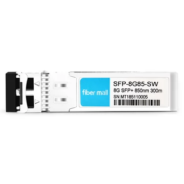 Module émetteur-récepteur Cisco DS-SFP-FC8G-SW compatible 8G SFP + SW 850nm 150m LC MMF DDM