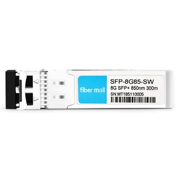 Juniper Networks QFX-SFP-8GFC-SW Compatible 8G SFP+ SW 850nm 150m LC MMF DDM Transceiver Module