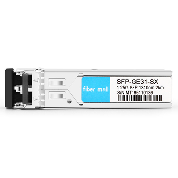 Alcatel-Lucent SFP-GIG-EXTND 호환 1000M SFP SX 1310nm 2km LC MMF DDM 트랜시버 모듈