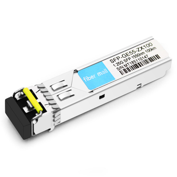 Ruijie MINI-GBIC-ZX100-SM1550 Compatible 1000Base SFP ZX100 1550nm 100km LC SMF DDM Transceiver Module