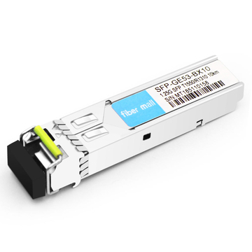 Alcatel-Lucent SFP-DUAL-BX-D-kompatibles 1000Base BX BIDI SFP TX1550nm/RX1310nm 10km LC SMF DDM Transceiver-Modul